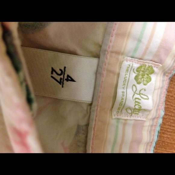 Lucky Brand Hawaiian Capris size 4 - Picture 4 of 4